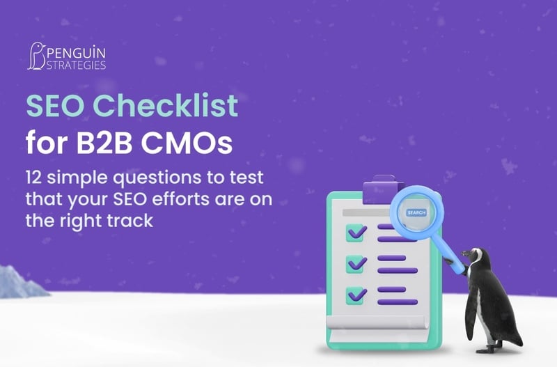 B2B SEO checklist
